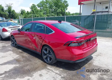 2023 Honda Accord Hybrid Sport from USA, damaged, VIN 1HGCY2F51PA067877